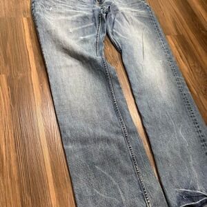 American Eagle distressed bootcut jeans
